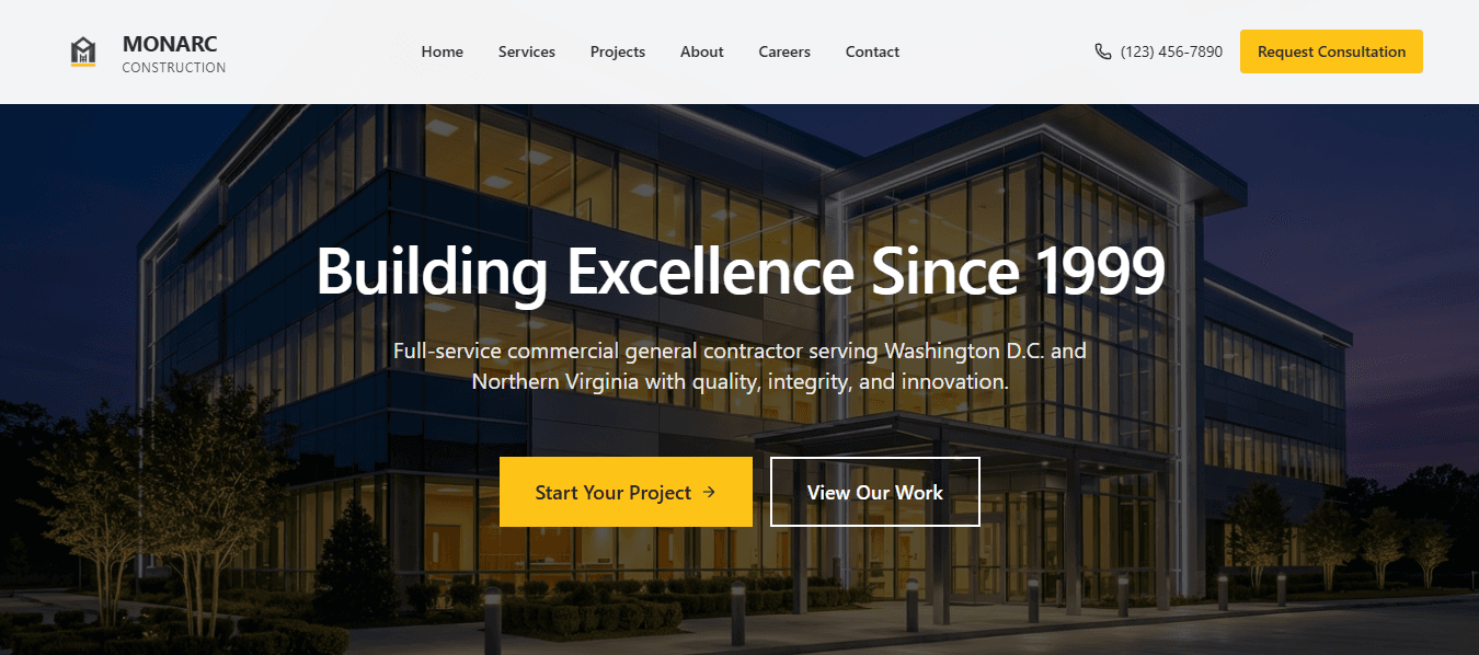 Modern Zylo website example