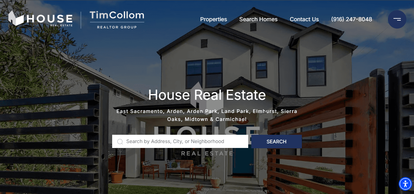 House Real Estate website